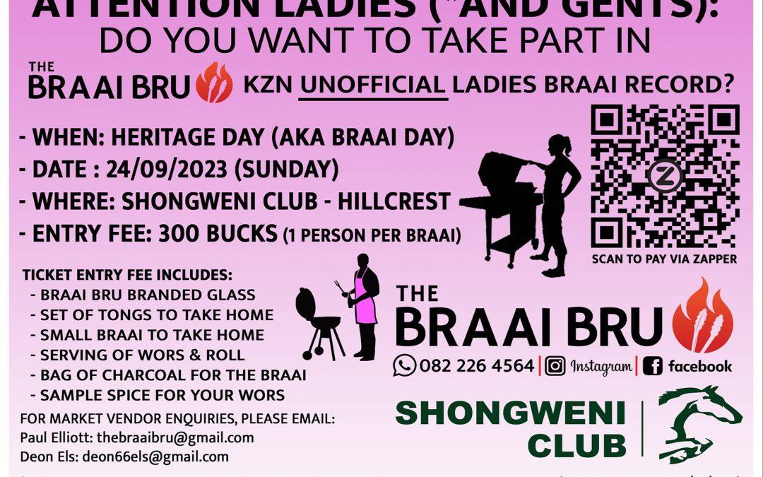 The Braai Bru – KZN Ladies Braai Record