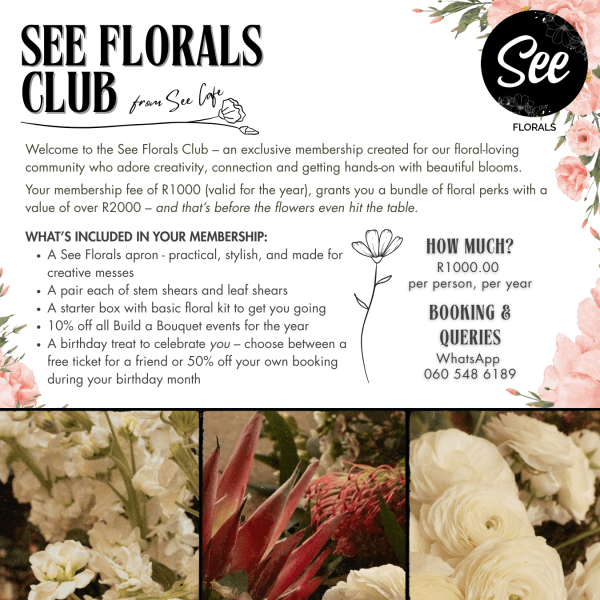 See Florals Club Membership